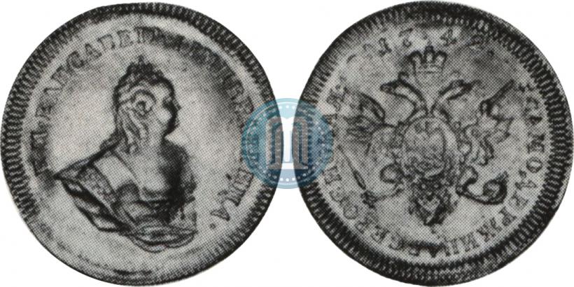 Picture 1 ducat 1742 year  