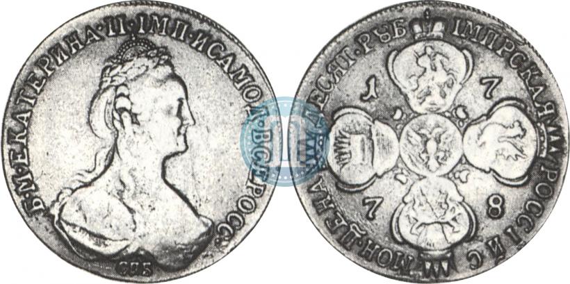 Picture 10 roubles 1778 year СПБ 