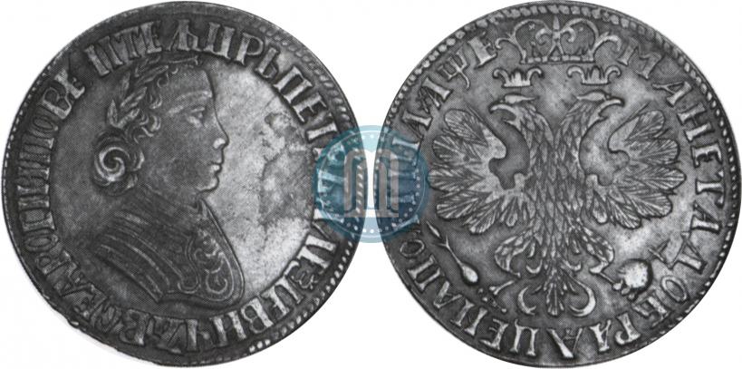 Picture Poltina 1705 year  "Portrait by F. Alekseev"