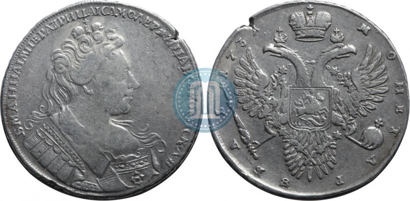 Picture 1 rouble 1732 year  