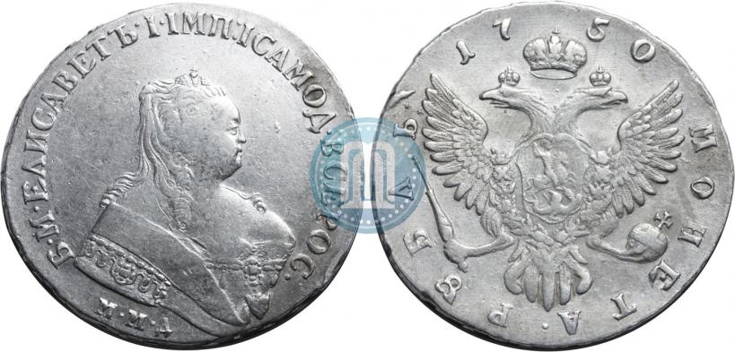Picture 1 rouble 1749 year ММД 