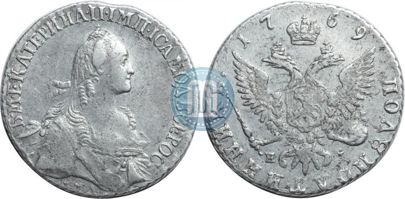 Фото Полуполтинник 1769 года ММД-EI 