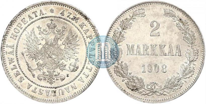 Фото 2 марки 1908 года L 