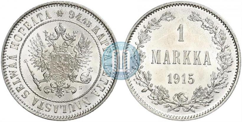 Фото 1 марка 1915 года S 