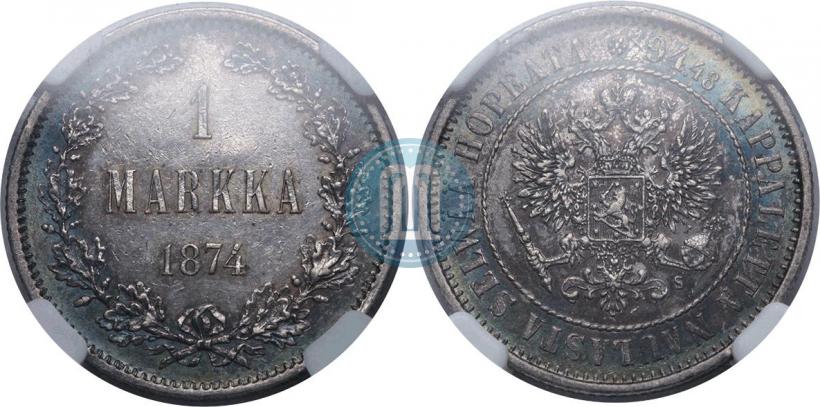 Фото 1 марка 1874 года S 