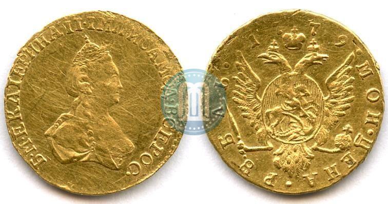 Фото 1 рубль 1779 года  