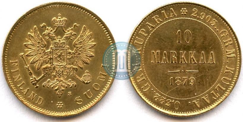 Фото 10 марок 1879 года S 