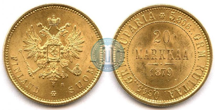 Фото 20 марок 1879 года S 