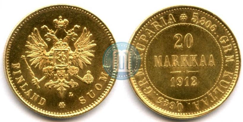 Picture 20 markkaa 1912 year L 
