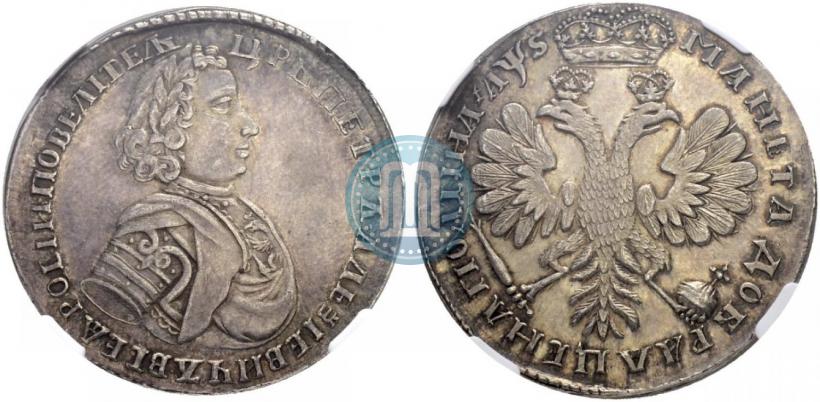 Фото Полтина 1706 года  