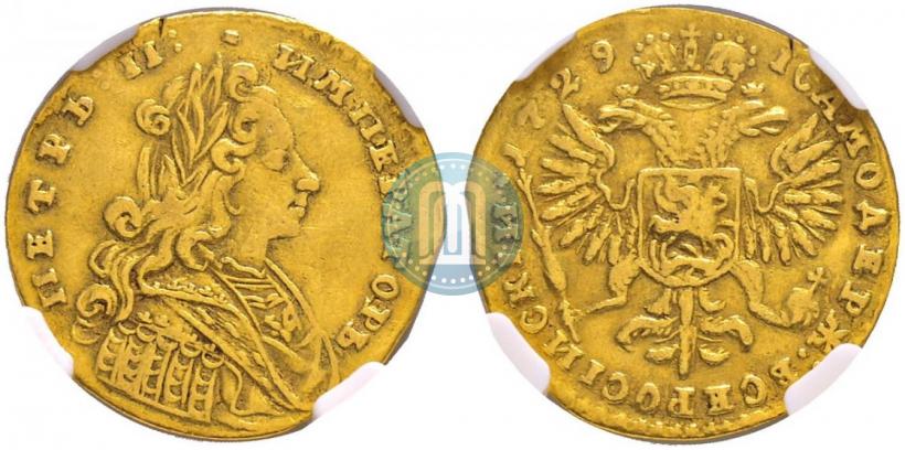Picture 1 ducat 1729 year  