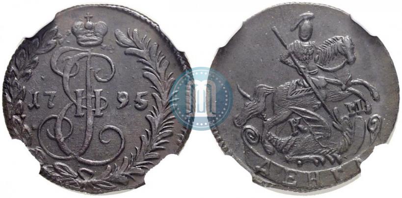 Фото Денга 1795 года КМ 