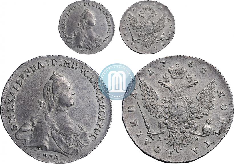 Picture Poltina 1762 year ММД-ДМ 