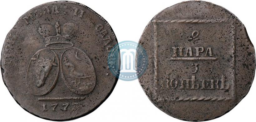 Фото 2 пара - 3 копейки 1773 года  