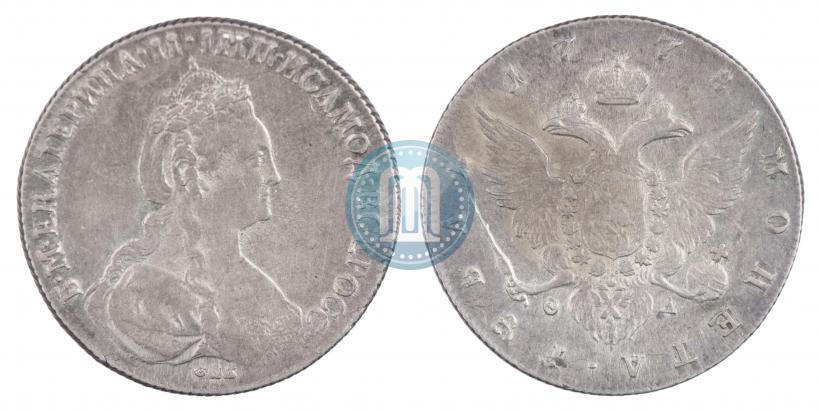 Picture 1 rouble 1778 year СПБ-ФЛ 