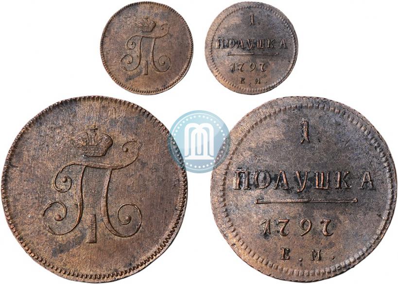 Picture Polushka 1797 year ЕМ 