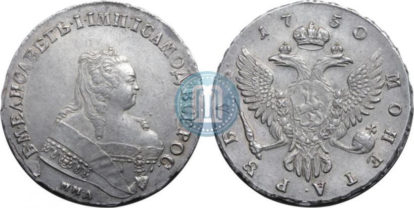 Picture 1 rouble 1749 year ММД 