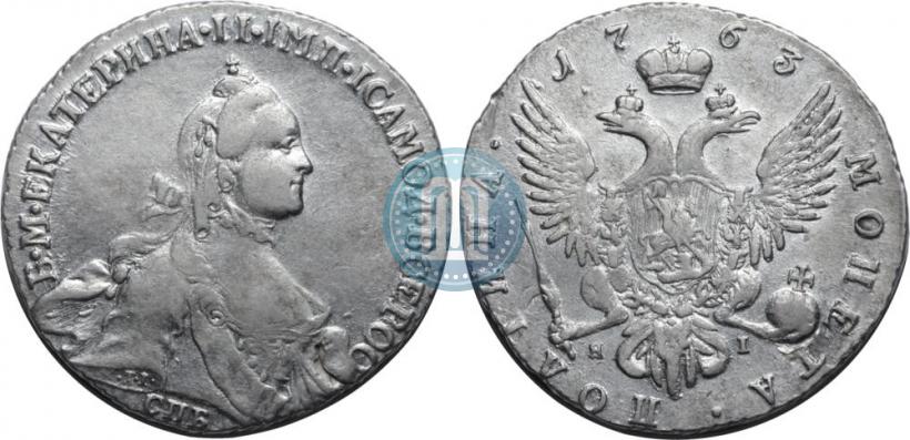 Picture Poltina 1763 year СПБ-ЯI 