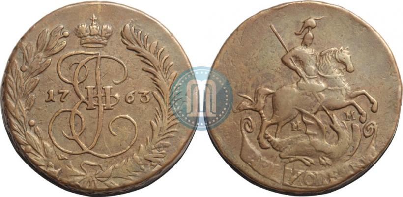 Picture 2 kopecks 1763 year ММ 