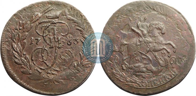 Picture 2 kopecks 1763 year ММ 