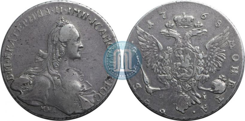 Picture 1 rouble 1768 year ММД-EI 