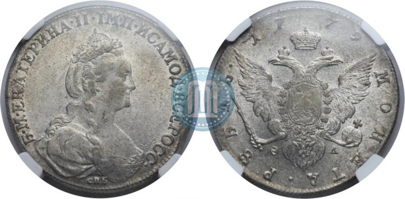 Picture 1 rouble 1779 year СПБ-ФЛ 
