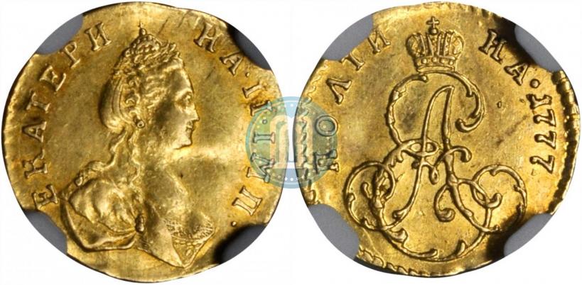 Фото Полтина 1777 года  