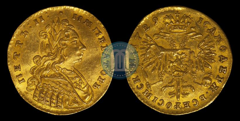 Picture 1 ducat 1729 year  