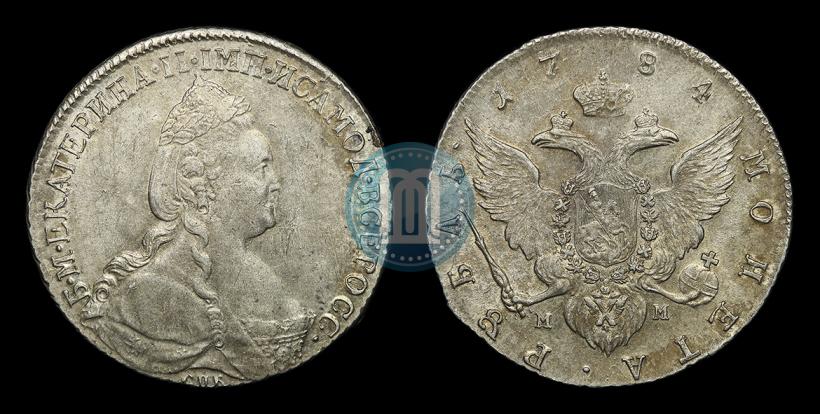 Picture 1 rouble 1784 year СПБ-ММ 
