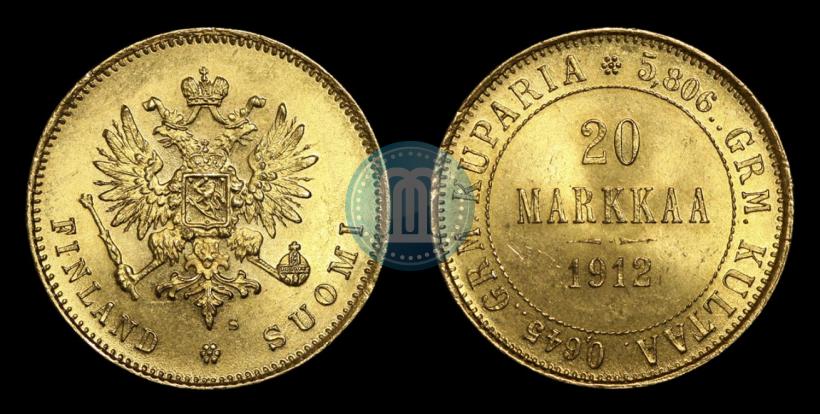 Picture 20 markkaa 1912 year S 