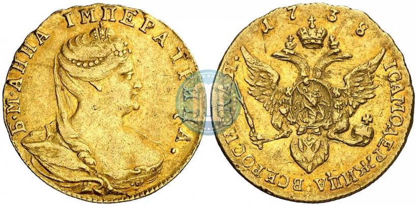 Picture 1 ducat 1738 year  