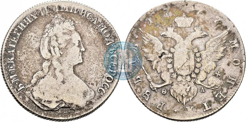 Picture 1 rouble 1777 year СПБ-ФЛ 