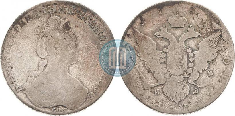 Picture 1 rouble 1782 year СПБ-ИЗ 