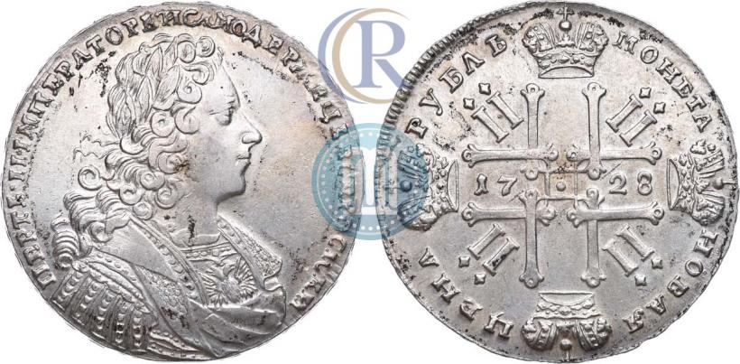 Picture 1 rouble 1728 year  "Type of 1728"