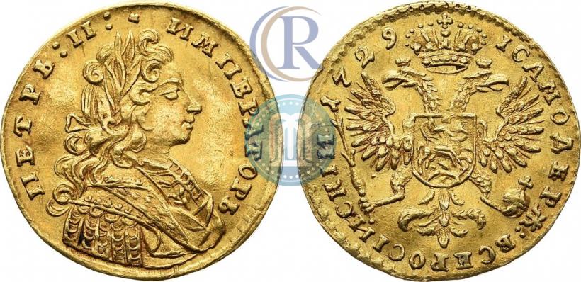 Фото 1 червонец 1729 года  
