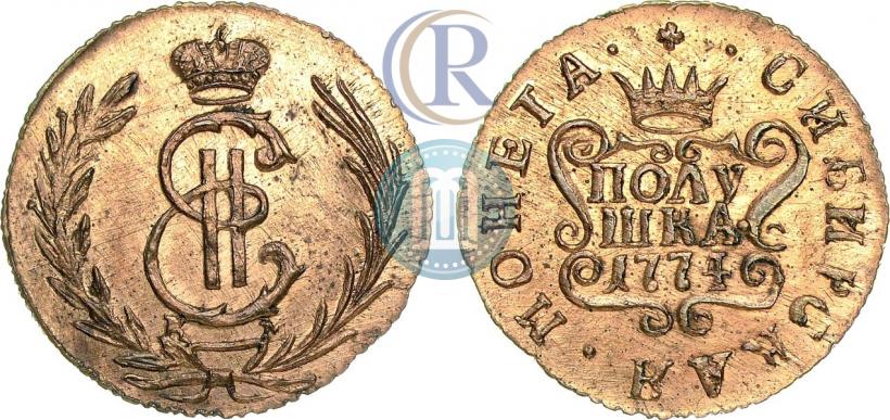 Picture Polushka 1774 year КМ 