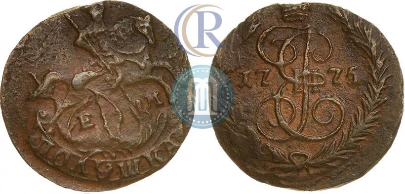 Фото Полушка 1775 года ЕМ 