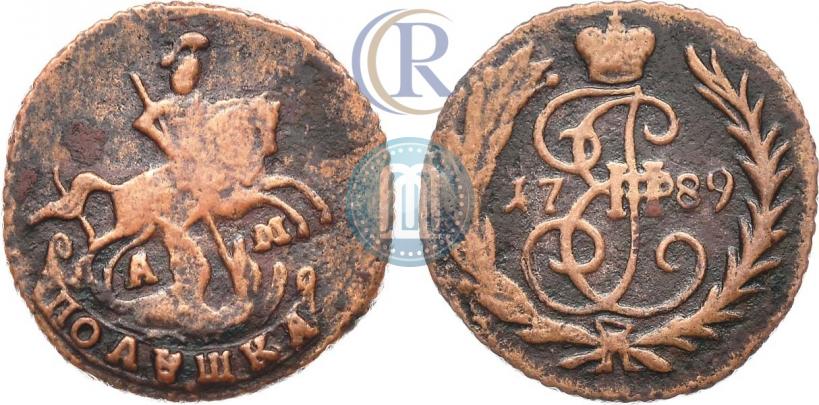 Фото Полушка 1789 года АМ "Пробная"