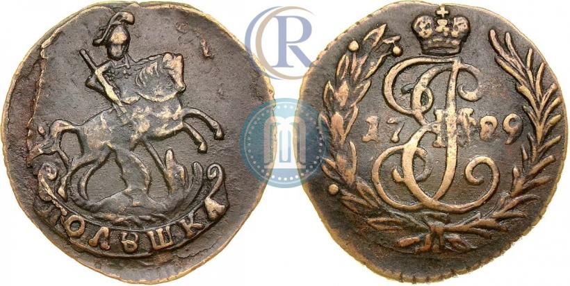 Picture Polushka 1789 year  