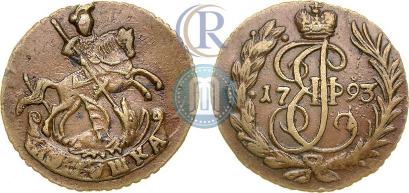 Фото Полушка 1793 года  