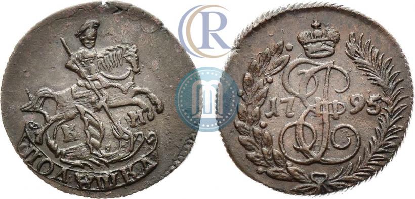 Фото Полушка 1795 года КМ 