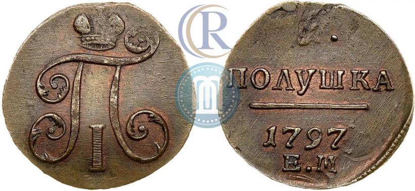 Picture Polushka 1797 year ЕМ 