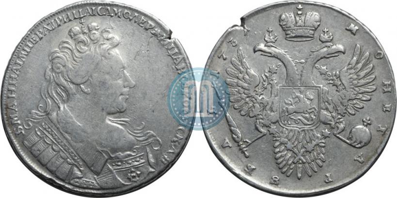 Фото 1 рубль 1732 года  