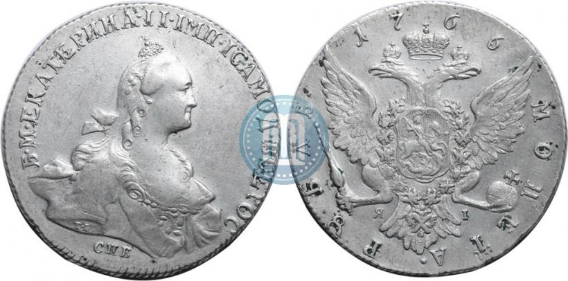 Picture 1 rouble 1764 year СПБ-СА 