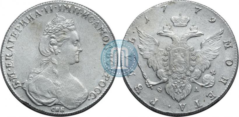 Picture 1 rouble 1779 year СПБ-ФЛ 
