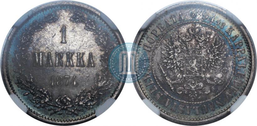 Фото 1 марка 1874 года S 