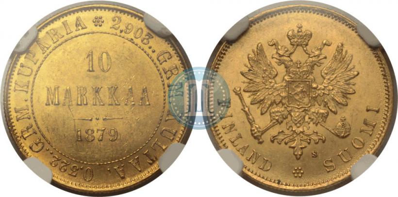 Фото 10 марок 1879 года S 
