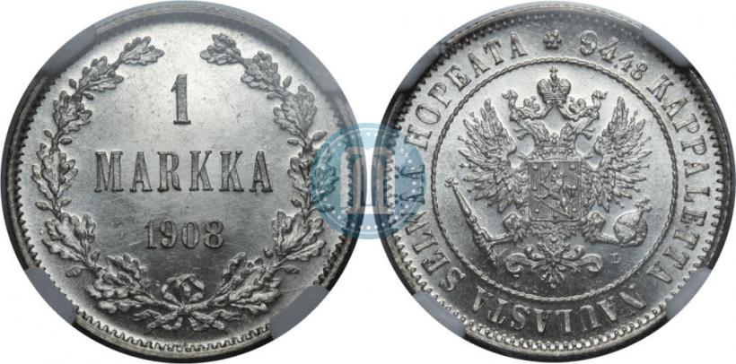 Фото 1 марка 1908 года L 