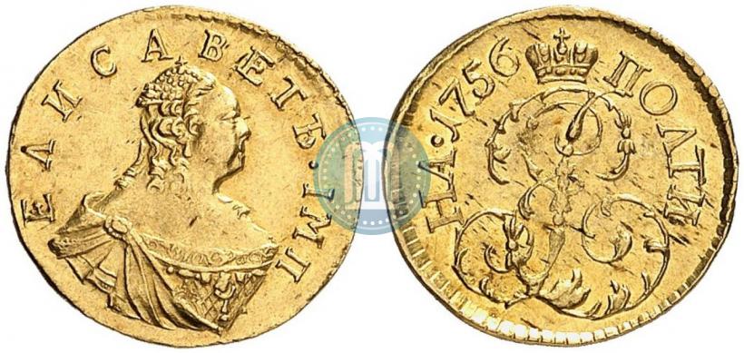 Picture Poltina 1756 year  