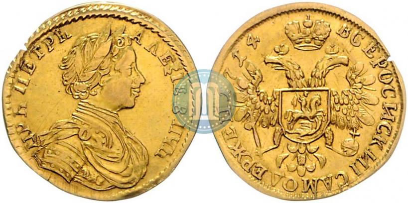 Фото 1 червонец 1714 года  